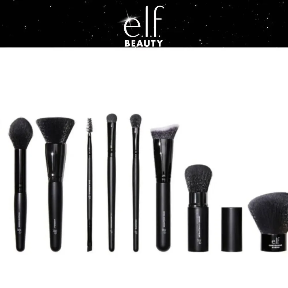 ELF Embellished 9-Piece Brush Set‎
